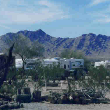 Burrwood RV Park grounds